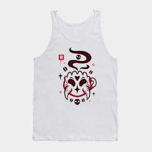 The Devil Drinks Coffee Tank Top